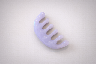 Elegant Meridian Massage Comb