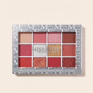 Miss Rose - 12 Color Eyeshadow Palette