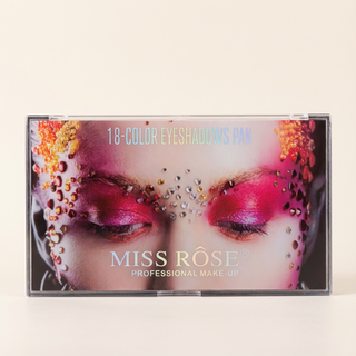 Miss Rose - 18-Color Eyeshadows Pan