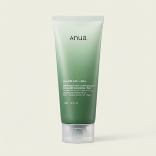 Anua - Heartleaf Quercetinol Pore Deep Cleansing Foam white 150 ml