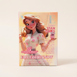 Romantic Bright - Makeup Pallete Kit Vogue Edition